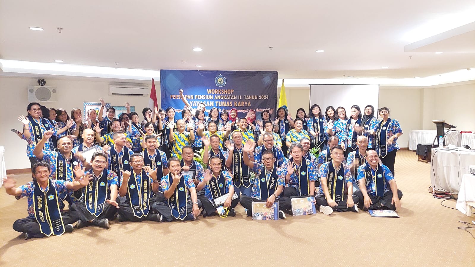 Wisuda Calon Pensiunan Angkatan III Tahun 2024 Wilayah Babel