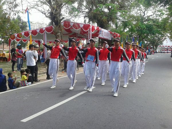 Pasukan PBB SMP Santa Maria Muntok