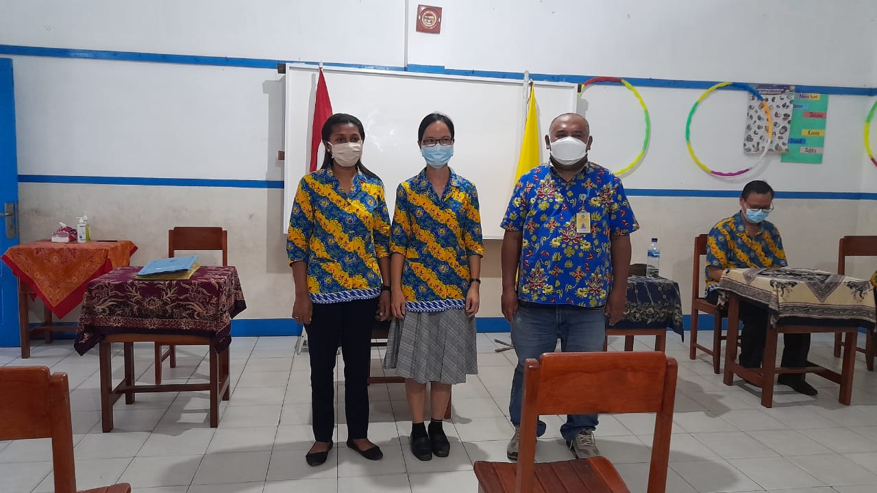 SERTIJAB KEPALA SEKOLAH TK AGNES 1 JULI 2021