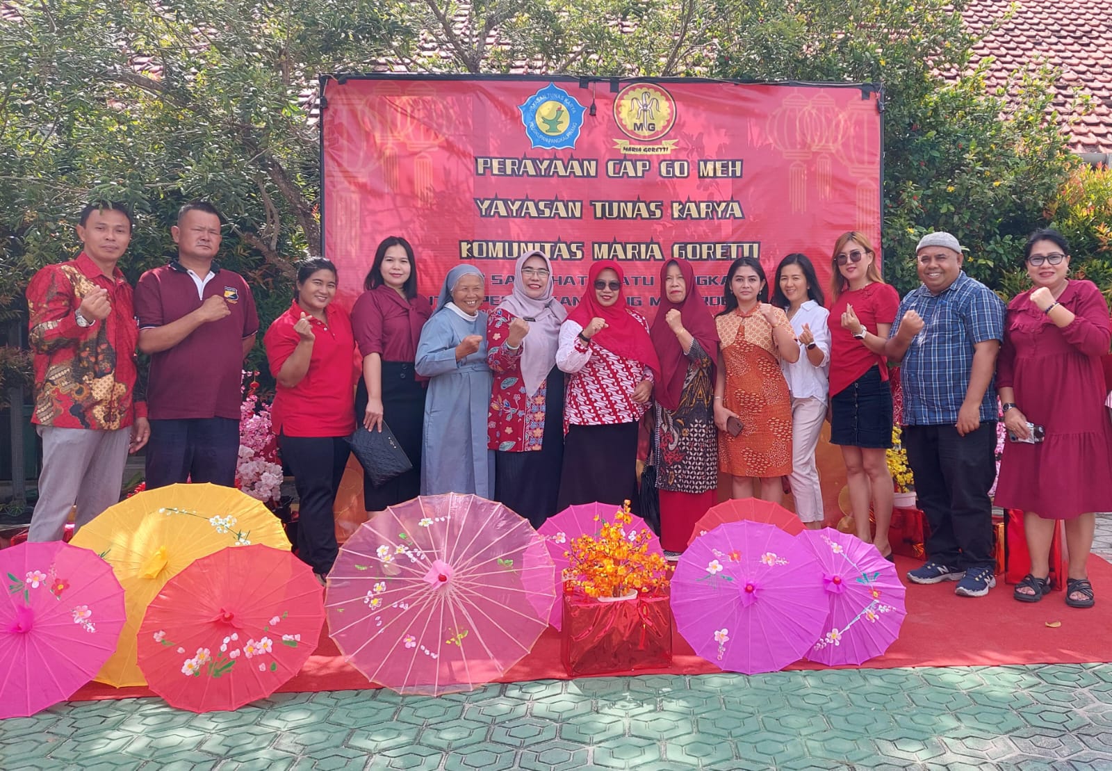 Acara Cap Go Meh Komunitas Maria Goretti